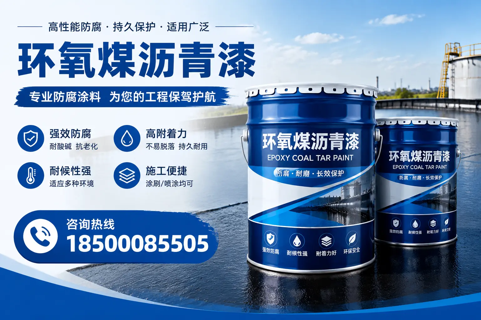 环氧煤沥青漆与其他漆类的比较，武汉用户的选择依据