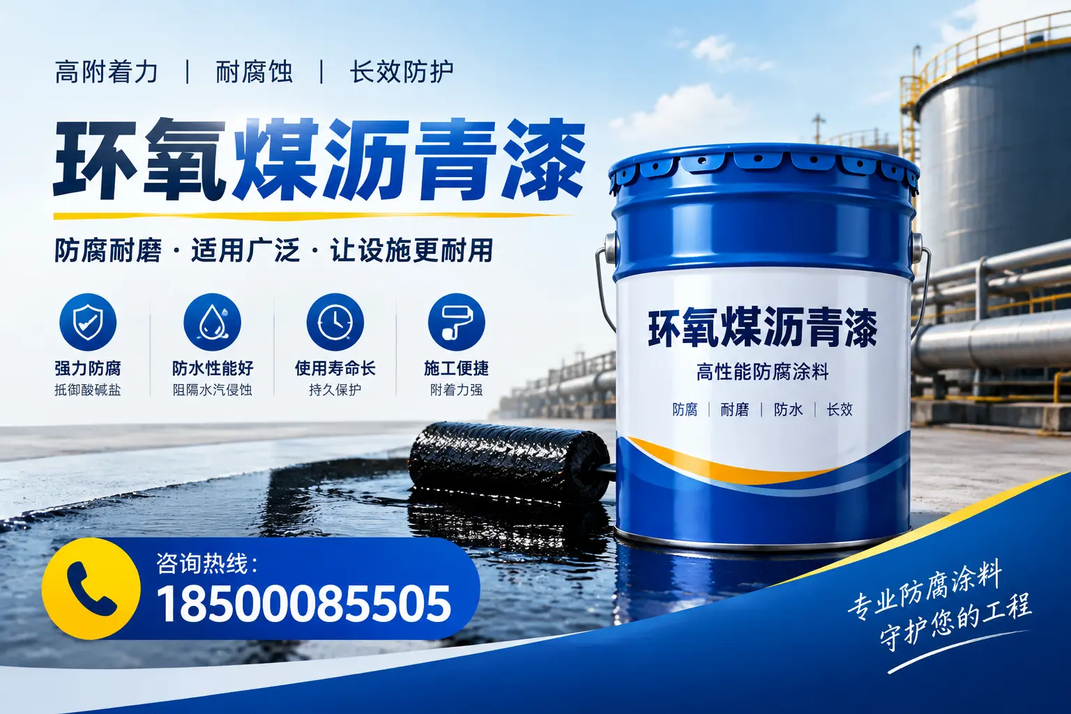 环氧煤沥青漆与其他涂料的对比分析，助力武汉企业决策